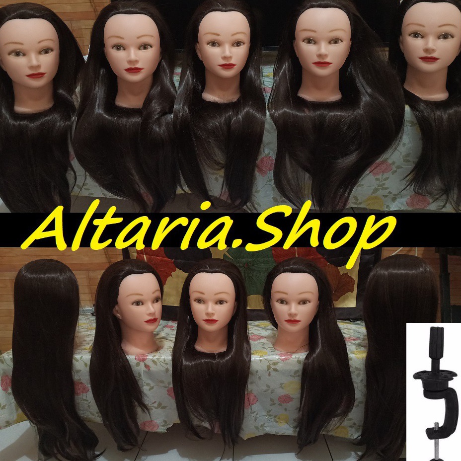 Jual Harga Miring Manekin Rambut / Hair Mannequin (Best Quality) Shopee Indonesia