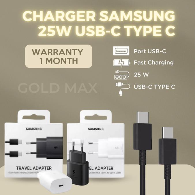 Jual New Samsung Charger Super Fast Charging Original Adapter Type C ...