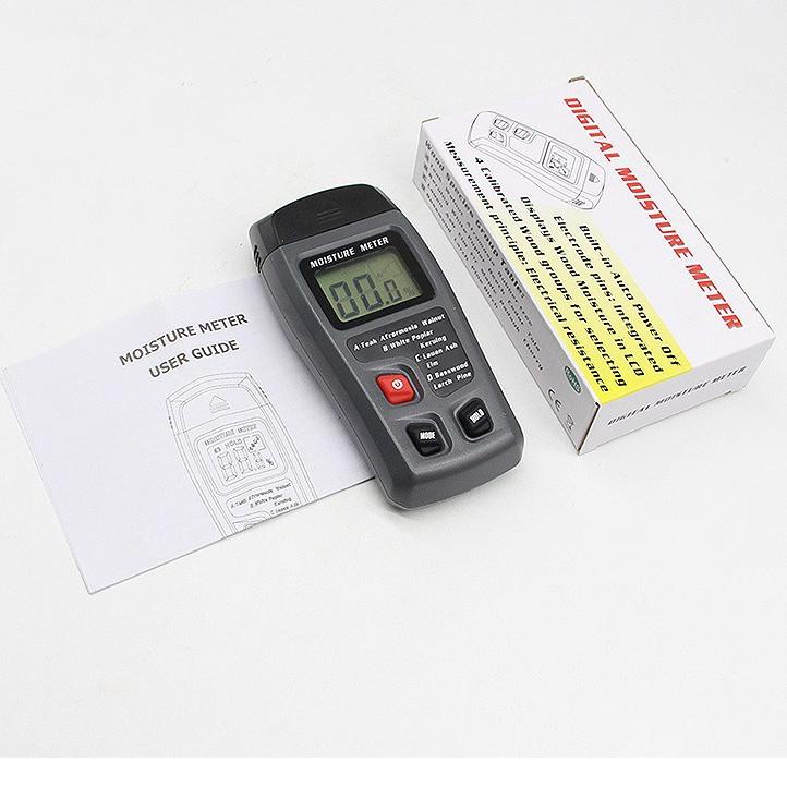 Jual Variasi Wood Moisture Meter Kayu Kertas Pengukur Kadar Air Paper ...