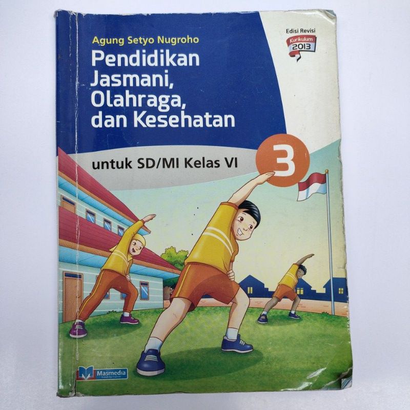 Jual BUKU PENDIDIKAN JASMANI OLAHRAGA DAN KESEHATAN UNTUK SD MI KELAS ...