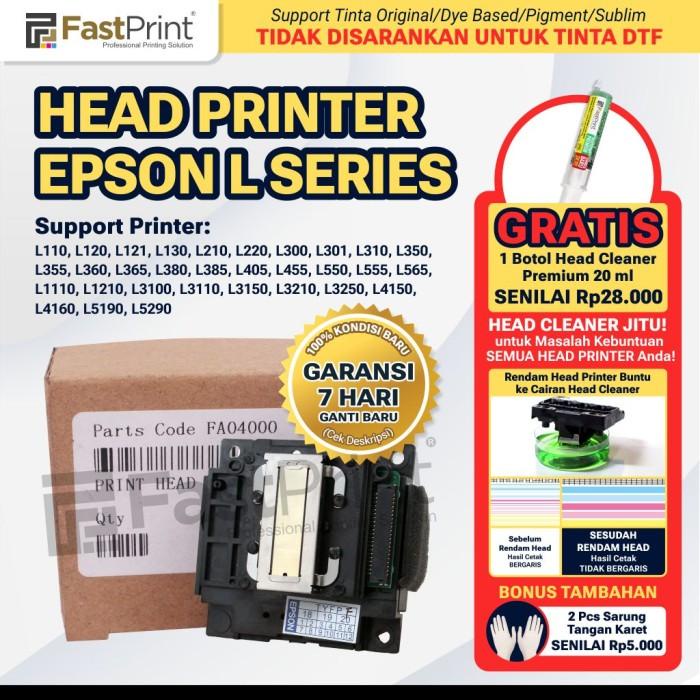 Jual Print Head Epson L1110 L3110 L3150 L4150 L4160 L5190 Original Shopee Indonesia