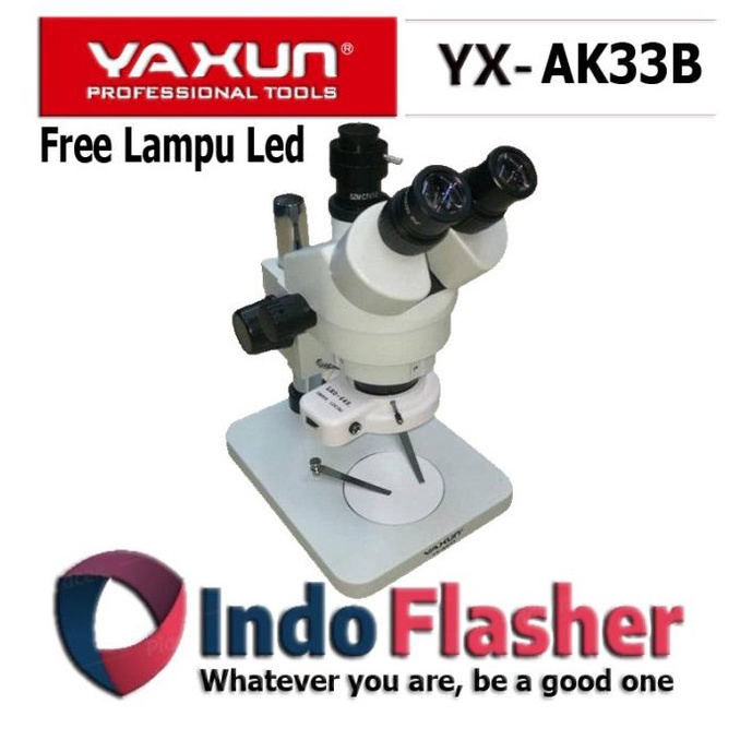 Jual Yaxun Ak33B Microscope Trinocular Microscope Digital Microscope Hp