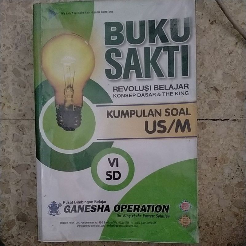 Jual Buku Kumpulan soal Go sakti (Ganesha Operation) kelas 6sd | Shopee ...