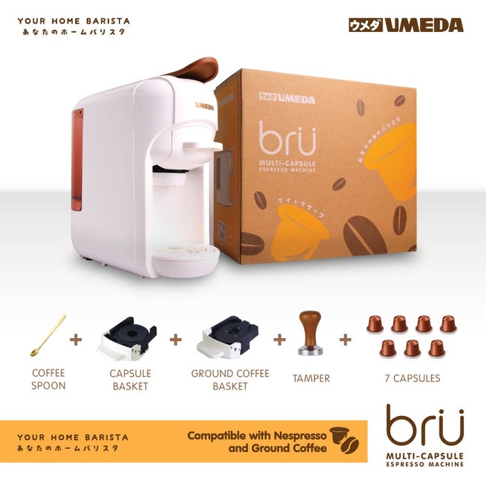 Jual Umeda Bru Multi Capsule Espresso Machine/Mesin Kopi Multi Kapsul