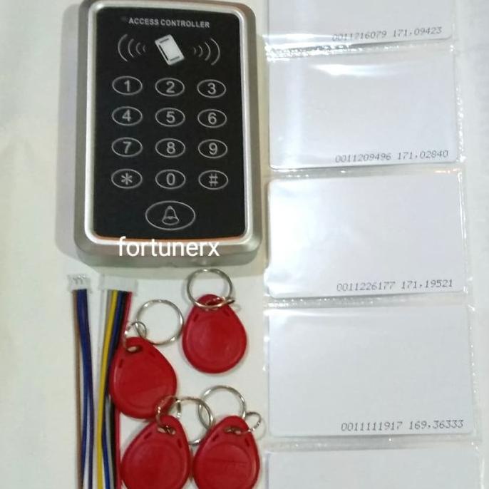 Jual RFID Password Door Lock 125Khz - Access Control ( Paket Hemat 1 ...