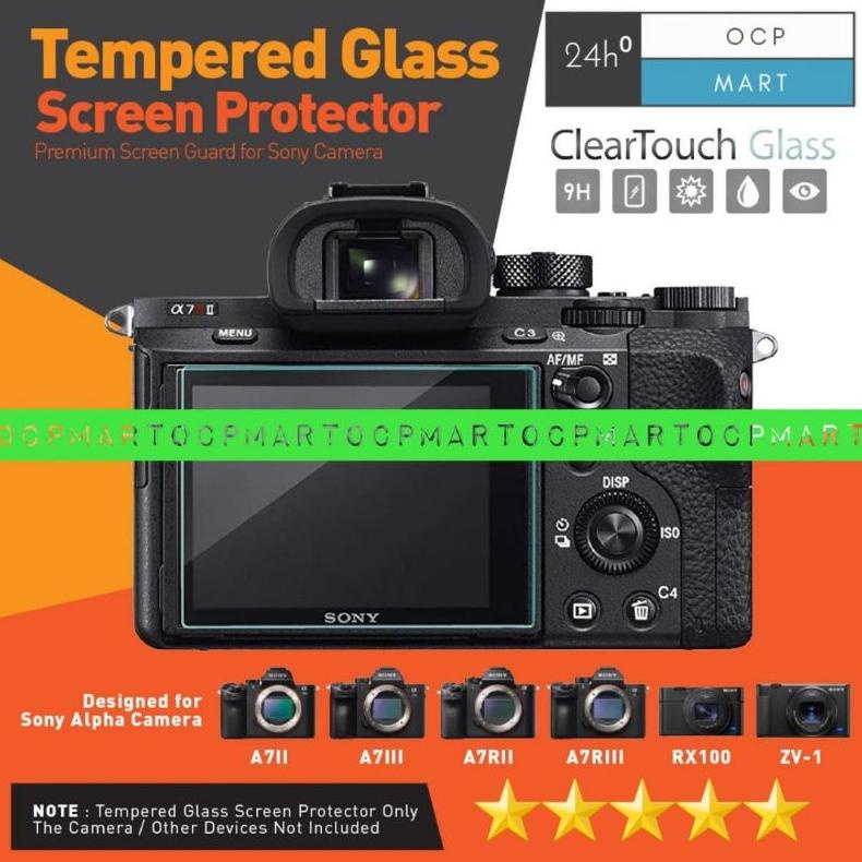 Jual Free Ongkir Tempered Glass Sony A7Ii A7Iii A7Rii A7Riii Rx100 Zv-1 ...