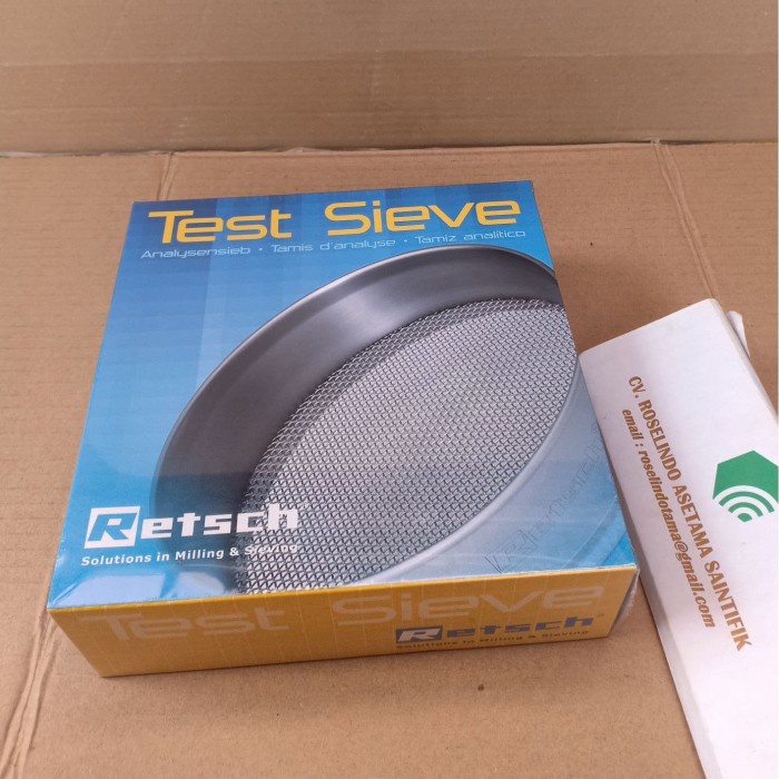 Jual Best Seller Retsch Test Sieve Mesh 14 Size 1.40 Mm Ayakan Dia 8X2 ...