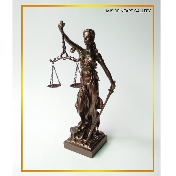 Jual Patung Dewi Keadilan/ Dewi Justitia/Lady Of Justice (Bronze ...