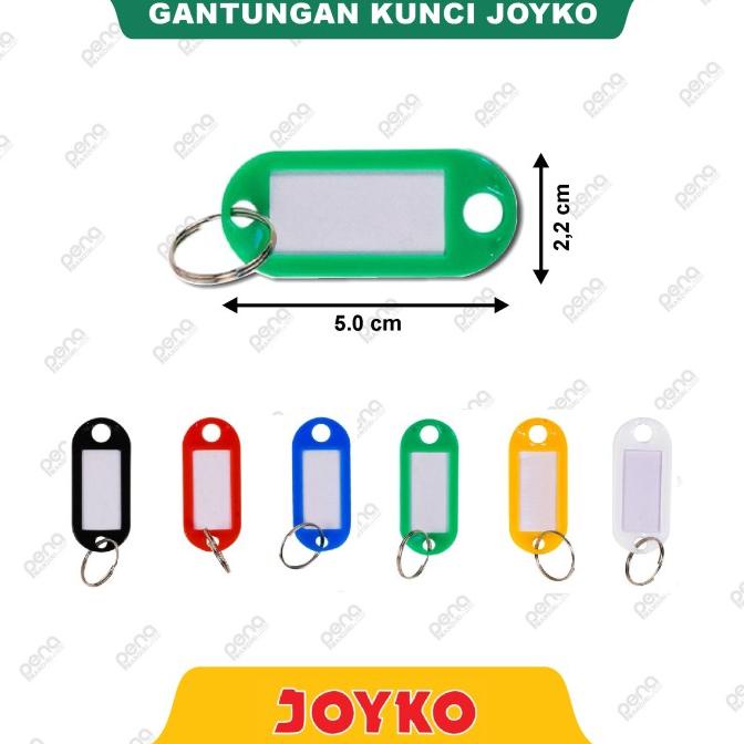 Jual Gantungan Kunci Label Nama - Key Ring Joyko | Shopee Indonesia