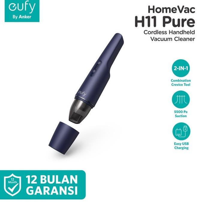 Jual EUFY Vacuum Cordless Handheld Cleaner HomeVac H11 Pure T2520