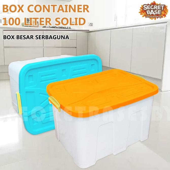 Jual BOX CONTAINER 100 LITER + RODA - Kontainer Box / Container Box ...