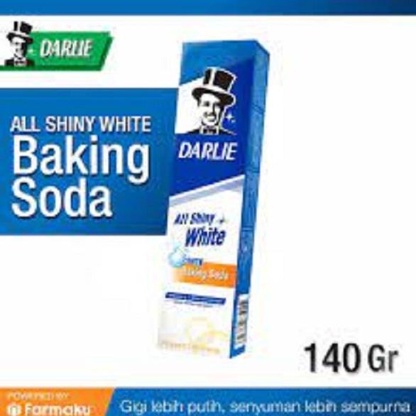 Jual DARLIE TOOTHPASTE ALL SHINY WHITE FOAMY BAKING SODA 140GR Shopee