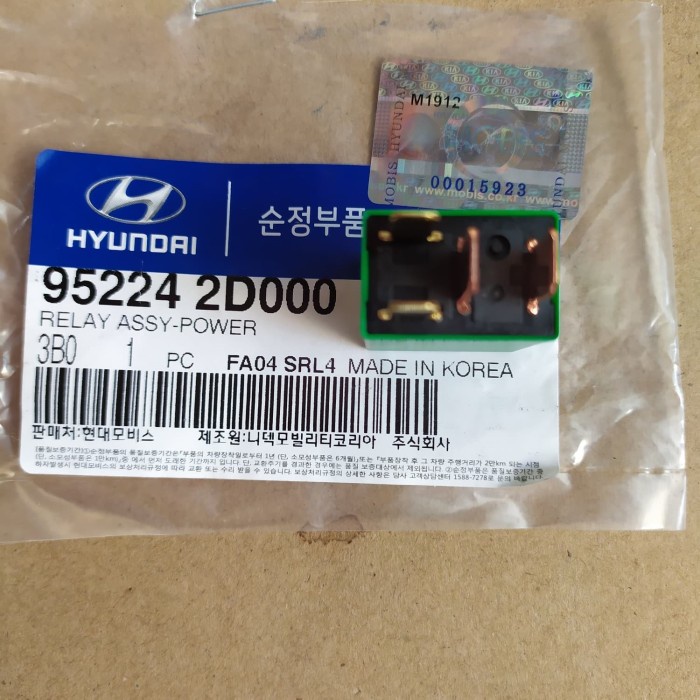 Jual Relay Power Kaki 4 Hyundai Atoz Verna Avega Picanto 952242D000