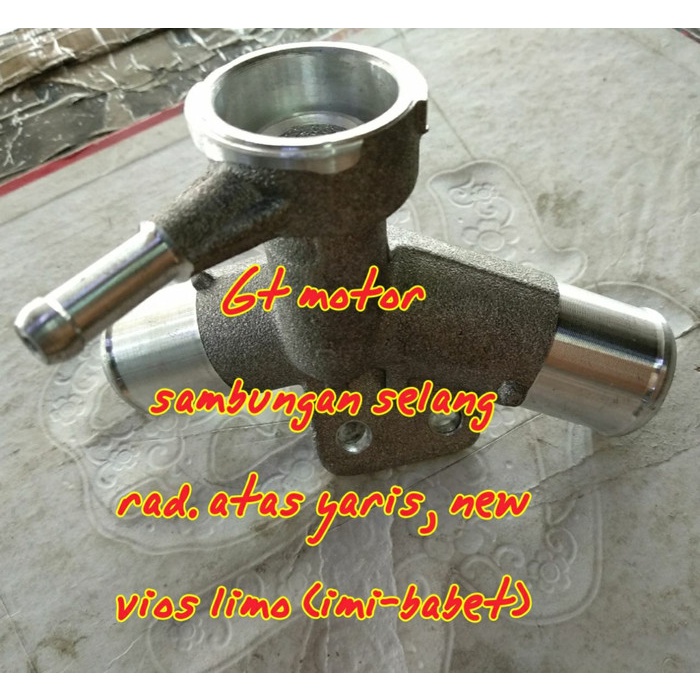 Jual Pipa Radiator Bagian Atas / Pipa Bypass Yaris / New Vios / New ...