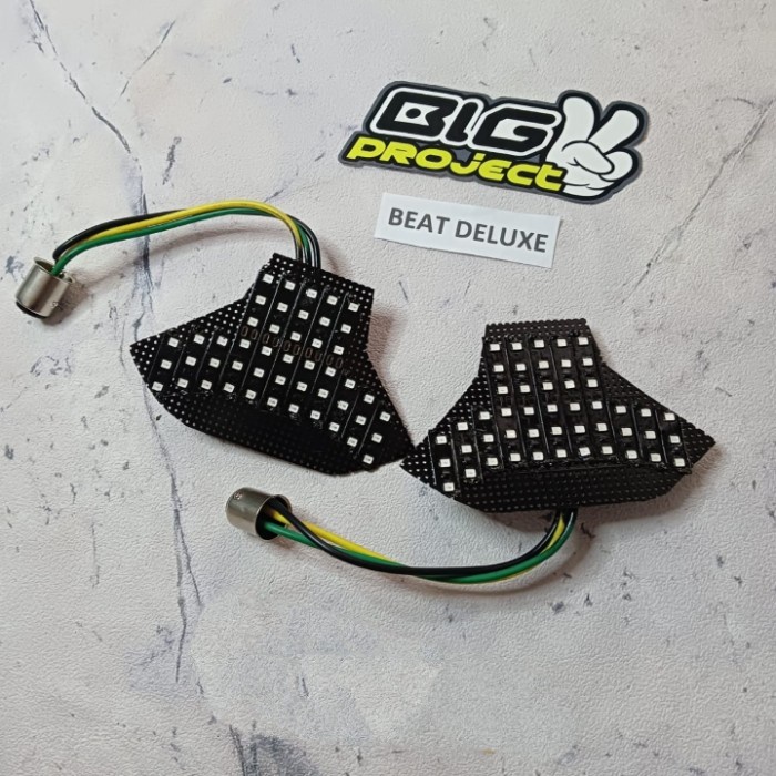 Jual Lampu Running Beat Deluxe / Lampu Rem Motor Beat Deluxe / Lampu