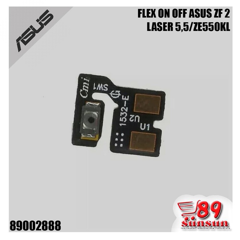 Jual FLEX ON OFF ASUS ZF 2 LASER 5,5/ZE550KL | Shopee Indonesia