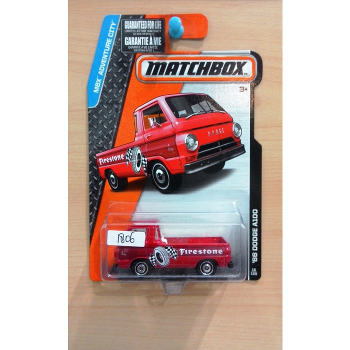 Jual MUST HAVE!! MATCHBOX '66 DODGE A100 RED MBX ADVENTURE CITY 2015 ...