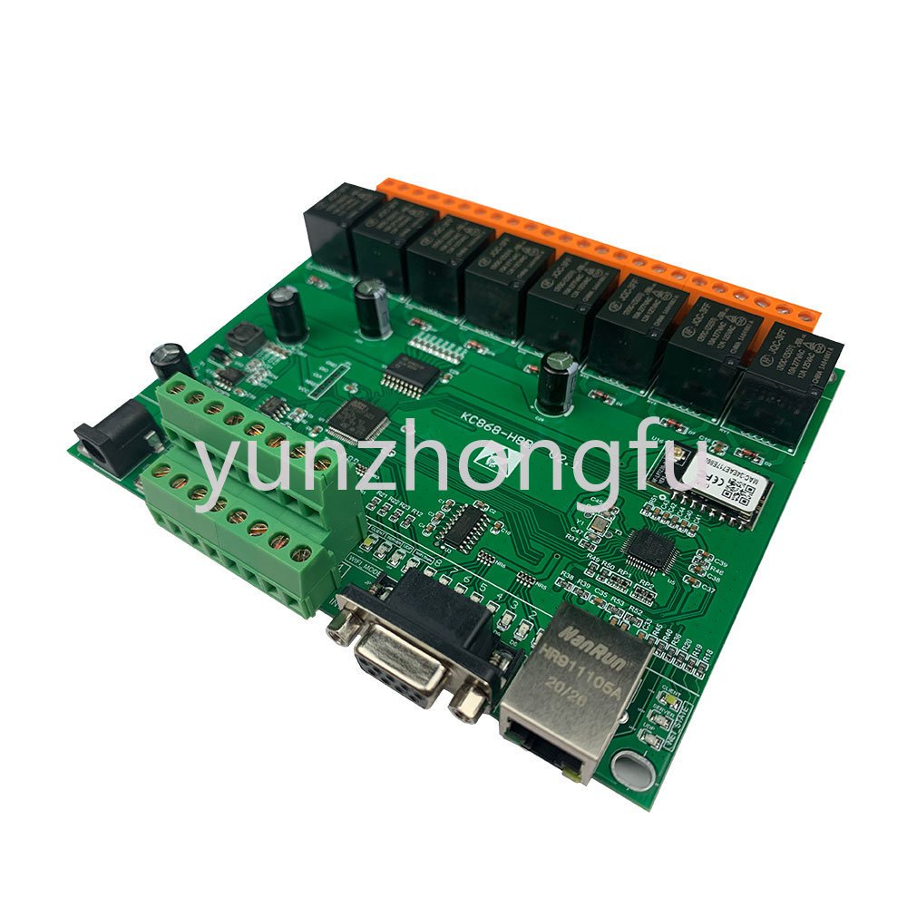Jual &8 Channel Rs485 Relay Module Control Panel Switch Pcb Circuit ...