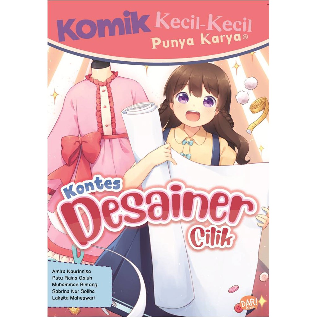 Jual Komik KKPK Kontes Desainer Cilik - Buku persahabatan Anak SD ...