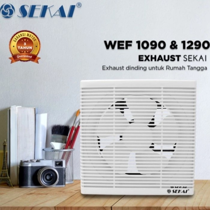 Jual Sekai Wef Wall Exhaust Fan Exhaust Dinding Inch Wef Shopee Indonesia