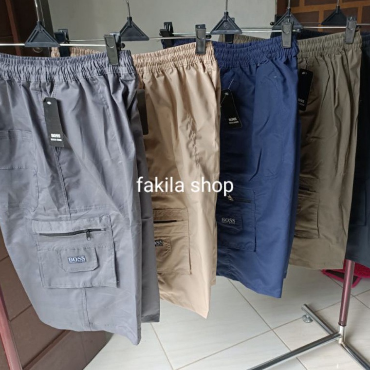 Jual Langsung Order Celana Pendek Pria Katun Sogo Cargo Santai Jumbo