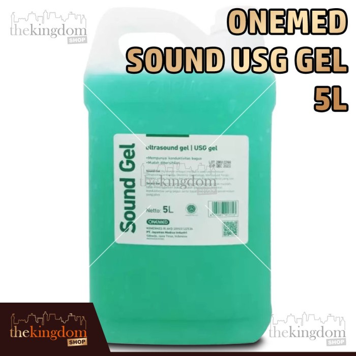 Jual Onemed Sound Gel 5 Liter Ultrasound USG Jelly 5L Jel Refill