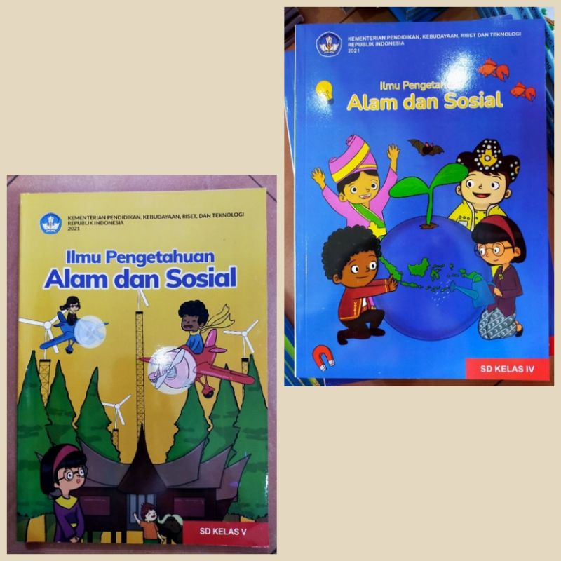 Jual Buku Pelajaran SD : Ilmu Pengetahuan Alam dan Sosial Kelas 4 dan 5 ...