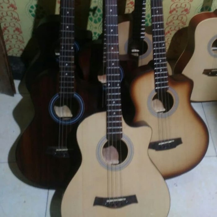 Jual Gitar Bass Akustik Elektrik Tuner | Shopee Indonesia