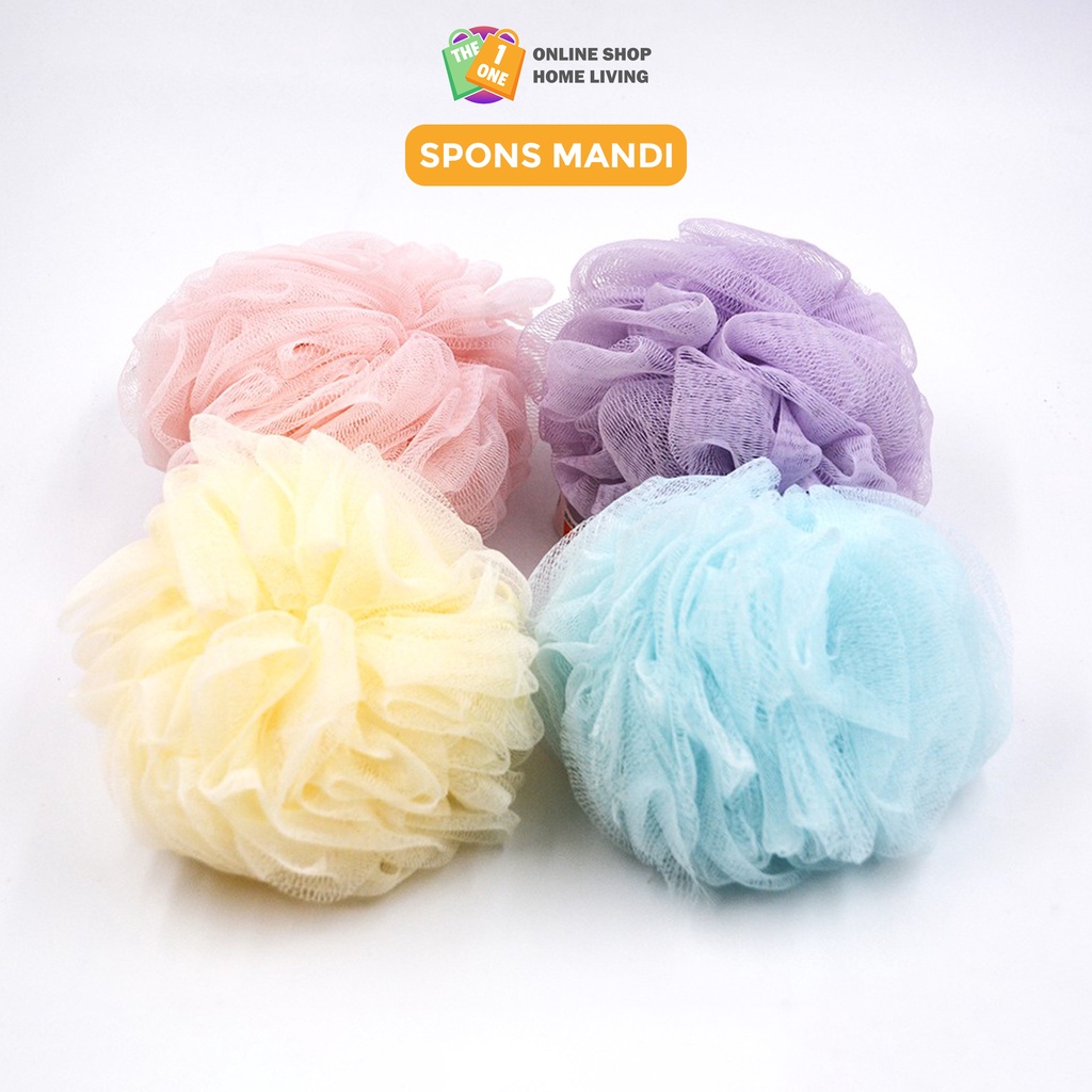 Jual Shower Puff Spons Mandi Halus Dan Lembut Murah | Shopee Indonesia