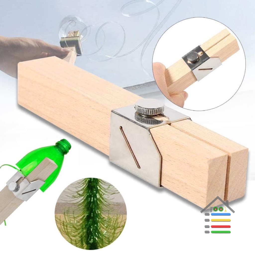Jual SERUT BOTOL PORTABLE PLASTIK ALAT POTONG JADI TALI ROPE MAKER ...
