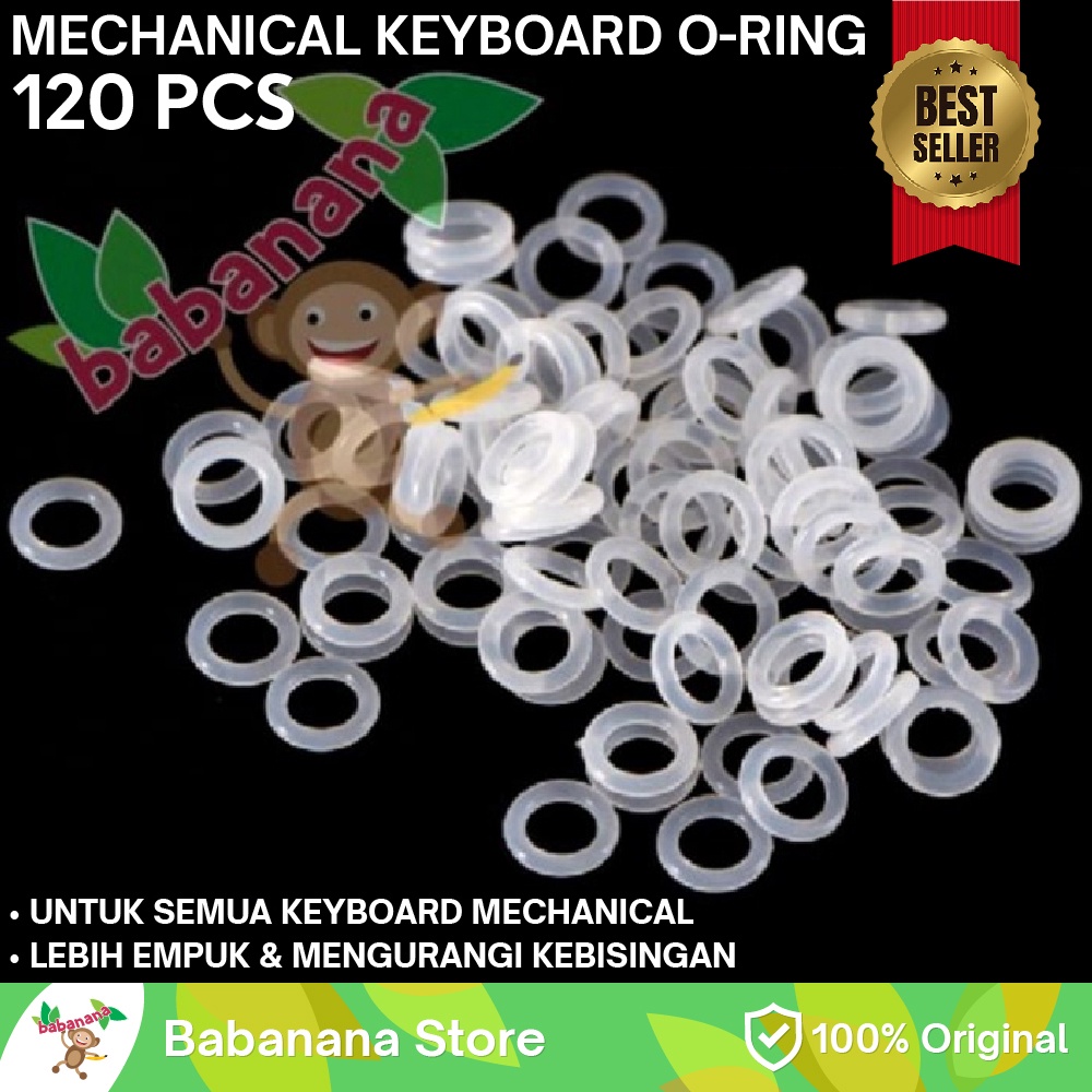 Jual 120Pcs ORing Rubber Mechanical Keyboard Dampeners Switch Keycaps