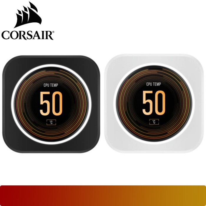 Corsair iCUE ELITE CPU LCD Display Kühler Upgrade Kit Weiß