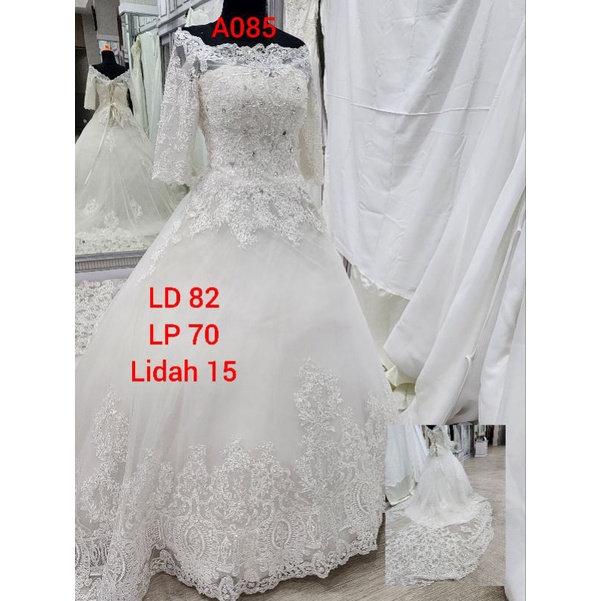 Jual Gaun Pengantin Wedding Gown Preloved Gaun Pestabride