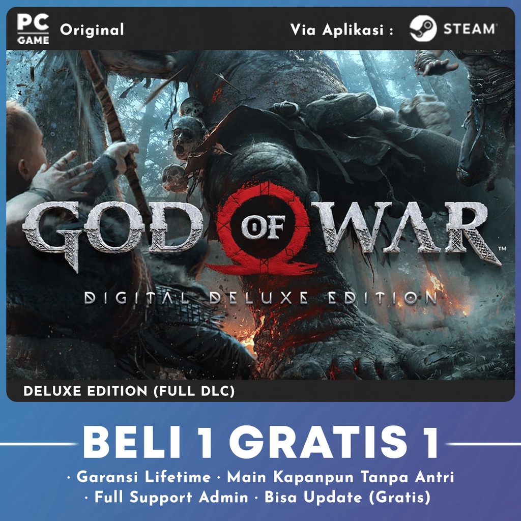 Jual GOD OF WAR ORIGINAL STEAM PC | Shopee Indonesia