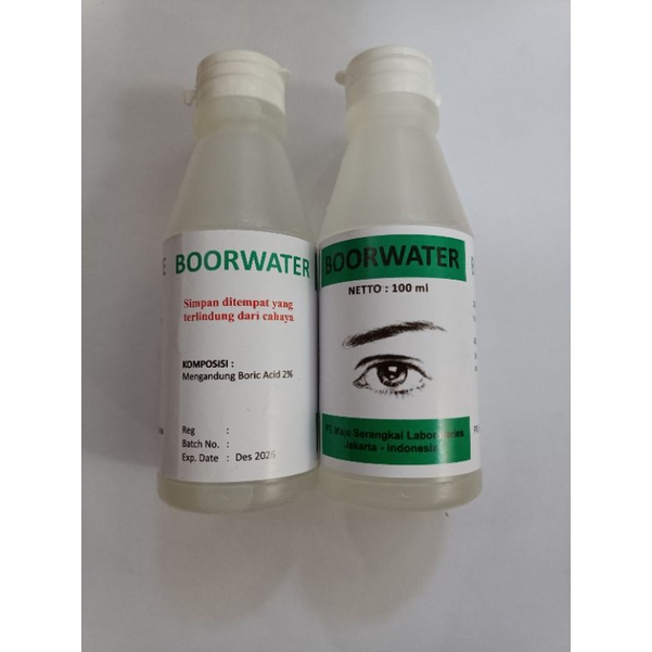 Jual Boorwater Untuk Mencuci Mata Dan Kompres Mata Shopee Indonesia