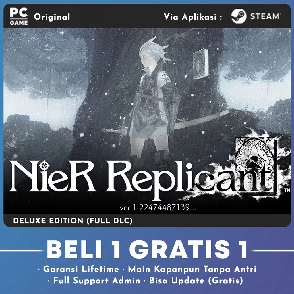 Jual NIER Replicant ORIGINAL PC | Shopee Indonesia