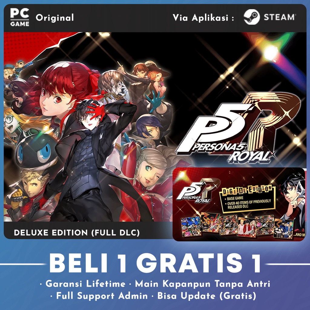 Jual PERSONA 5 ROYAL PC ORIGINAL | Shopee Indonesia