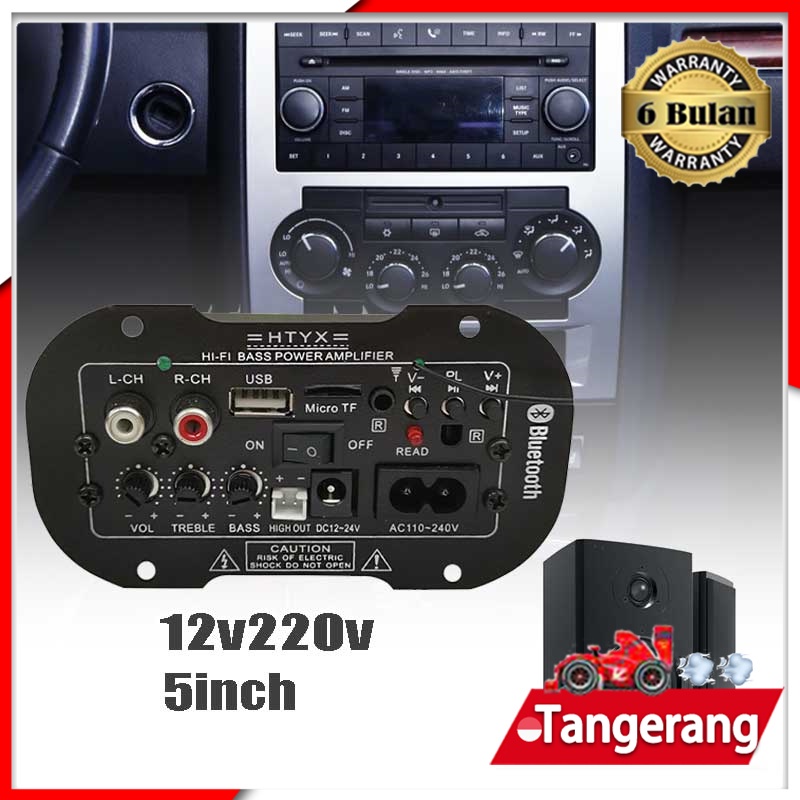 Jual 30w 12v/220v Amplifier Board Audio Bluetooth USB Radio TF ...