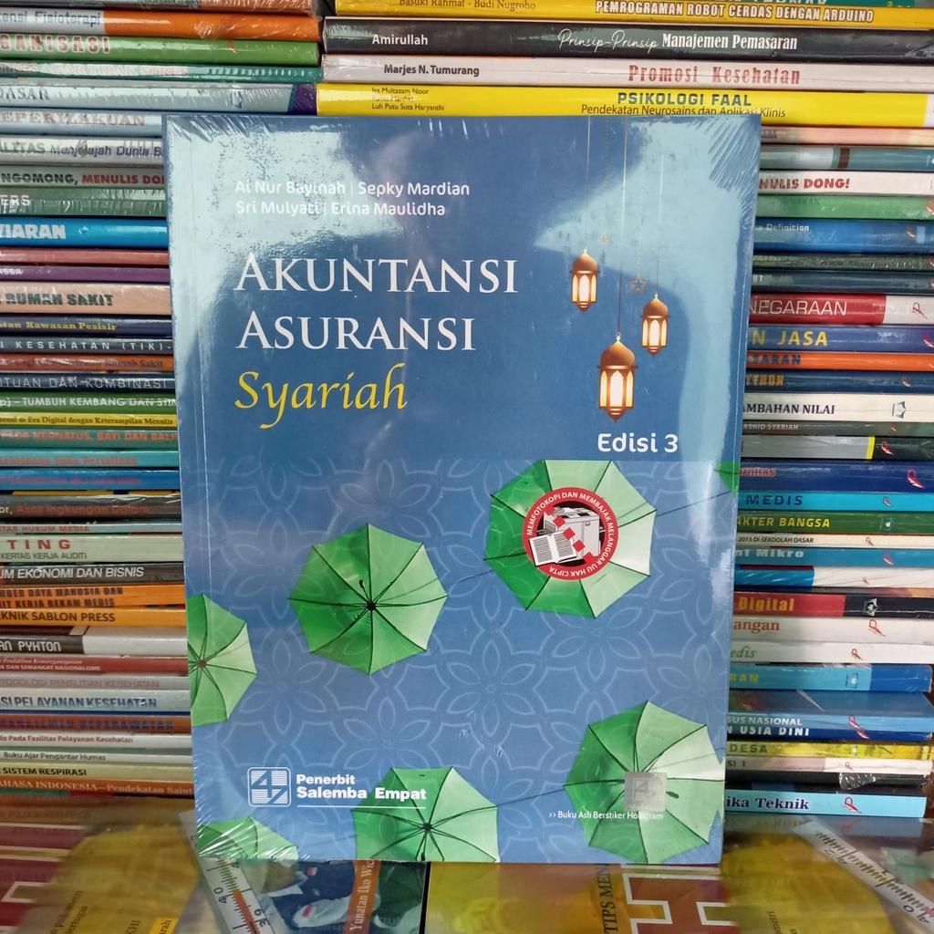 Jual Buku Akuntansi Asuransi Syariah Edisi 3 - Ai Nur Bayinah, Dkk ...