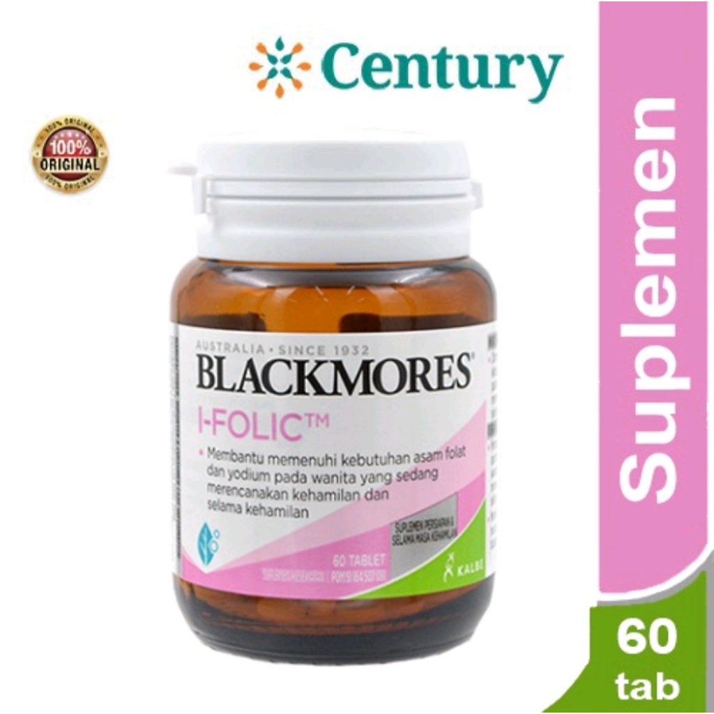 Jual Blackmores I-Folic Isi 60 Tablet | Shopee Indonesia