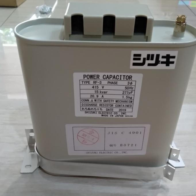 Jual Capacitor Kapasitor bank 15 kvar RF 3 RFT shizuki original japan
