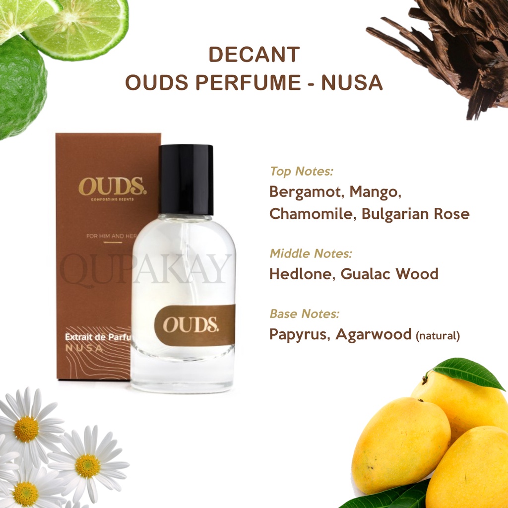Jual DECANT OUDS Perfume NUSA (Extrait De Parfum) Shopee Indonesia