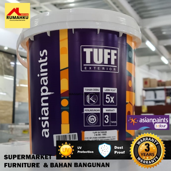 Jual CAT TEMBOK EKSTERIOR CAT TEMBOK TUFF EKSTERIOR 20KG ASIAN PAINT Shopee Indonesia