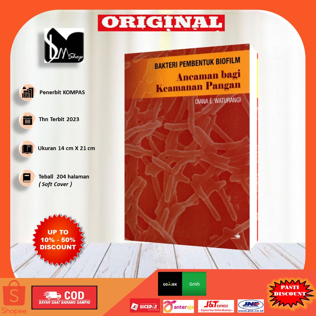 Jual Buku Bakteri Pembentuk Biofilm Ancaman Bagi Keamanan Pangan