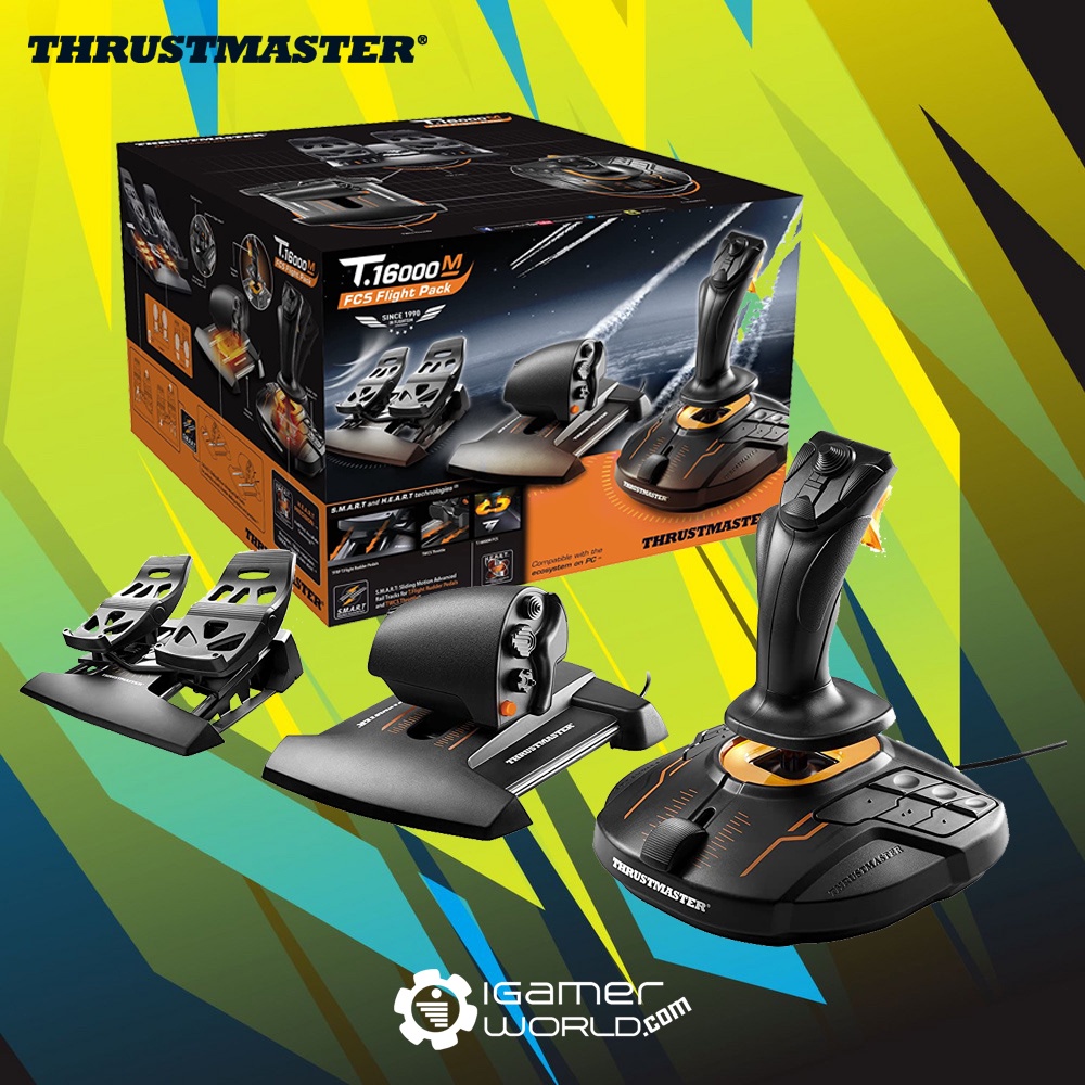 Jual Thrustmaster T.16000M FCS Flight Pack for PC | Shopee Indonesia