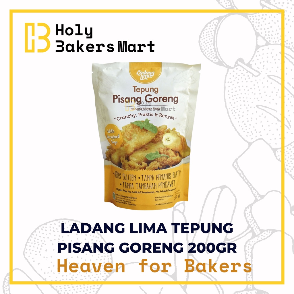 Jual LADANG LIMA TEPUNG PISANG GORENG GR TEPUNG PISANG GORENG TEPUNG PISANG GORENG