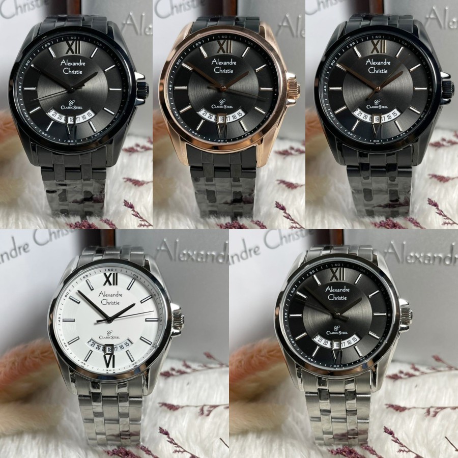Jual JAM TANGAN PRIACOWOK ALEXANDRE CHRISTIE AC 8673 AC8673 SERIES ...