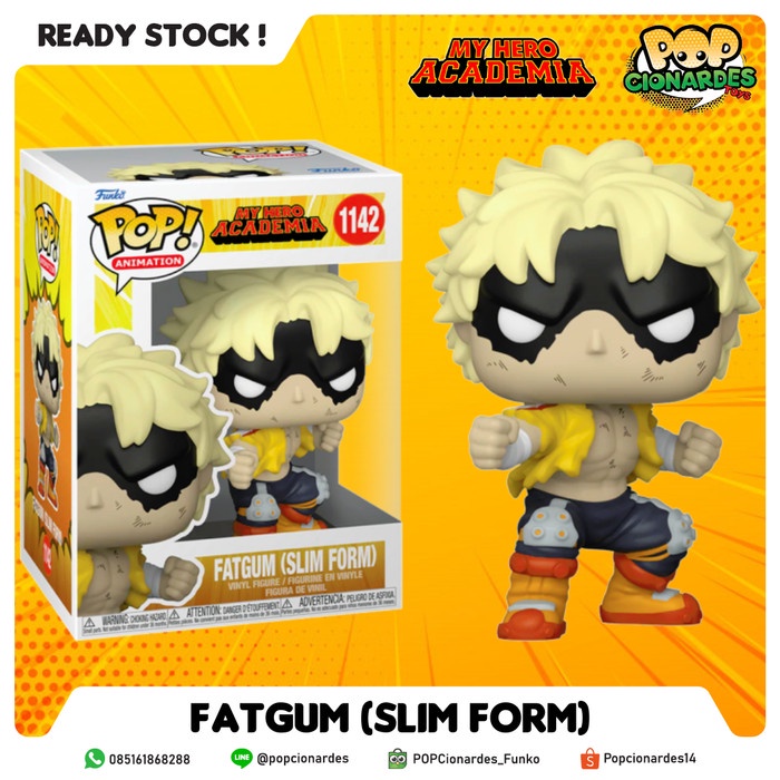 Figurine Funko Pop! My Hero Academia - Fatgum (Slim Form) N°1142 - Vinyle, Neuve Sous Boîte