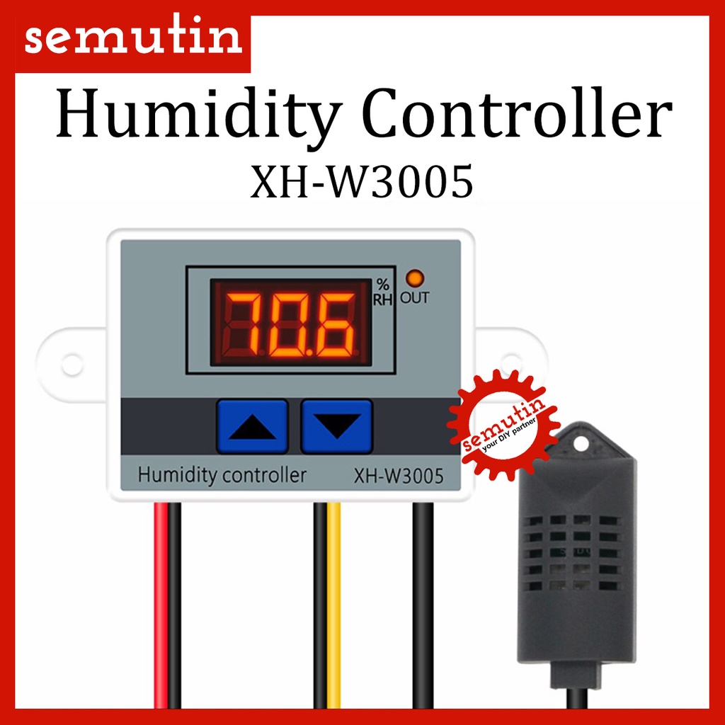 Jual Humidity Controller XH-W3005 / Digital Humidistat Kelembaban ...