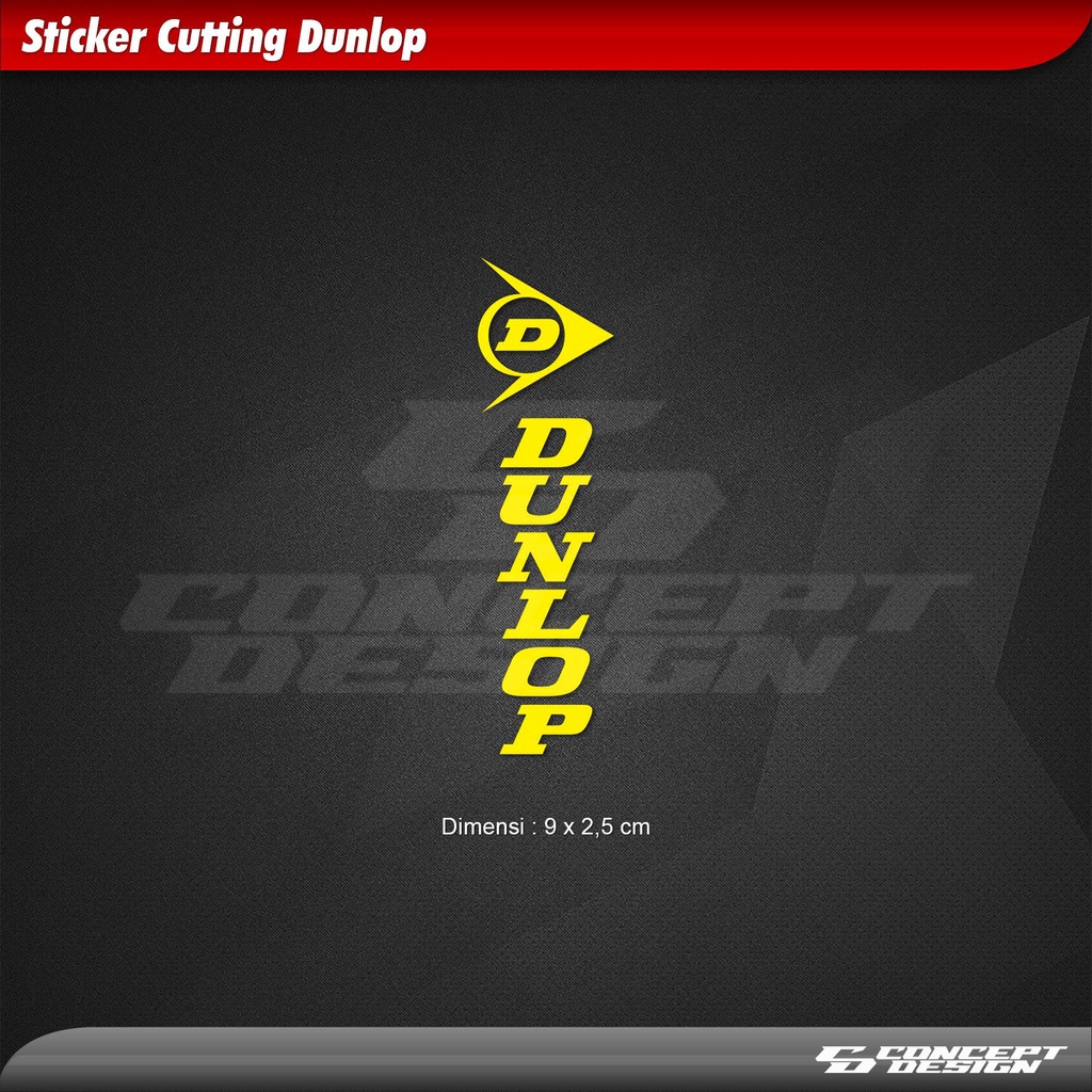 Jual Sticker Cutting Dunlop | Shopee Indonesia